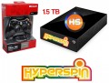 1.5TB Hyperspin Hard Drive EXTERNAL with Microsoft Xbox 360 Wireless Controller & Receiver